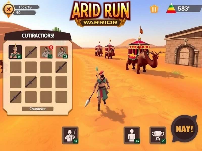 Arid Run Warrior Indian festival event screenshot